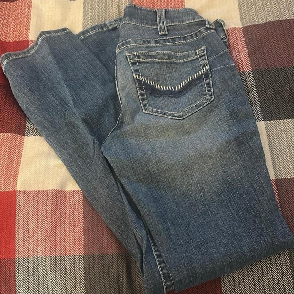 Ariat Straight-Leg Women’s Jeans in Blue Denim